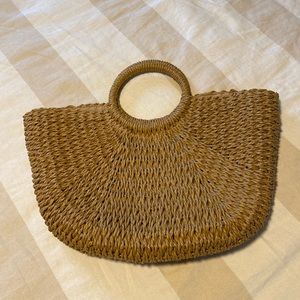 Straw Tote Bag